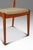 Danish Mid-Century Modern Dining / Desk Chair in Solid Teak & Original Oatmeal Fabric by Scandinavia Woodworks Co., C. 1970's For Sale - Image 15 of 18