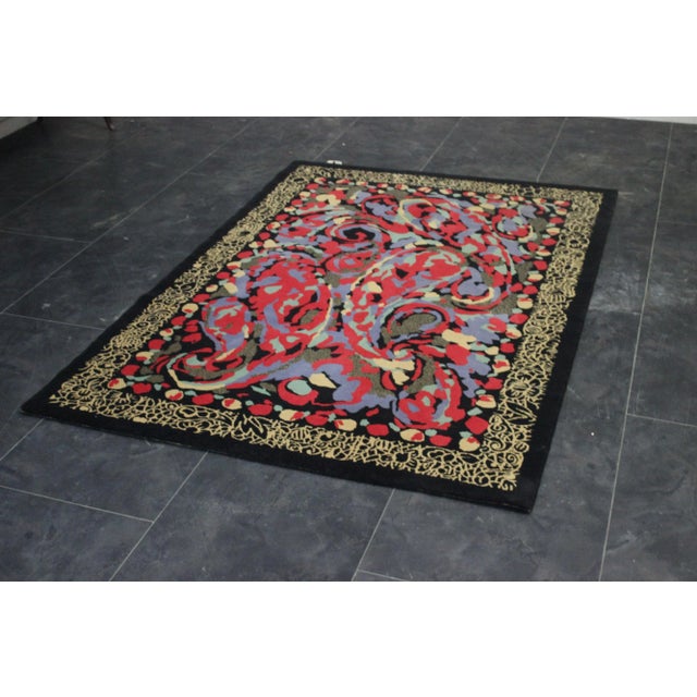 Rug by Pierre Balmain for Van Neder Rugs, 1980s For Sale - Image 4 of 5