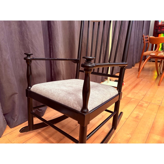 Isabella Rocking Chair by Karl-Axel Adolfsson for Gemla Möbler, Sweden, 1950s For Sale - Image 10 of 15