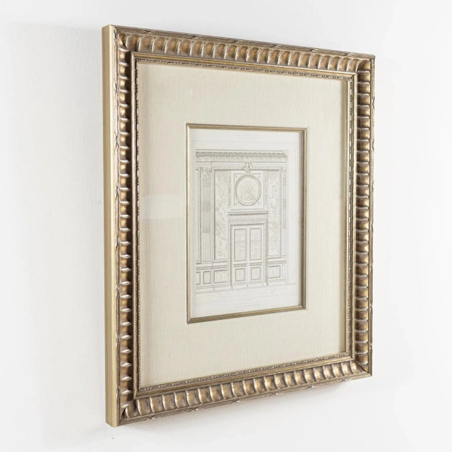 Epoque De Louis XIV Framed Architectural Print This print measures: 21 wide x 2 deep x 25 inches high We take our photos...