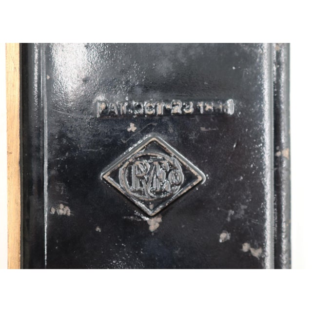 Pair of Antique Aesthetic Russell & Erwin Brass Pocket Door Locks For Sale - Image 6 of 12