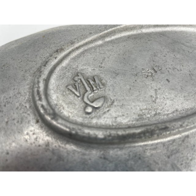 Mid 20th Century Vintage Virginia MetalCrafters Coconut Leaf Tray For Sale - Image 5 of 7
