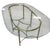 Mid-Century Modern La Barge: Monumental Italian Hollywood Regency Brass & Beveled Glass Dining Table, Dg Italy, C. 1980 For Sale - Image 3 of 9