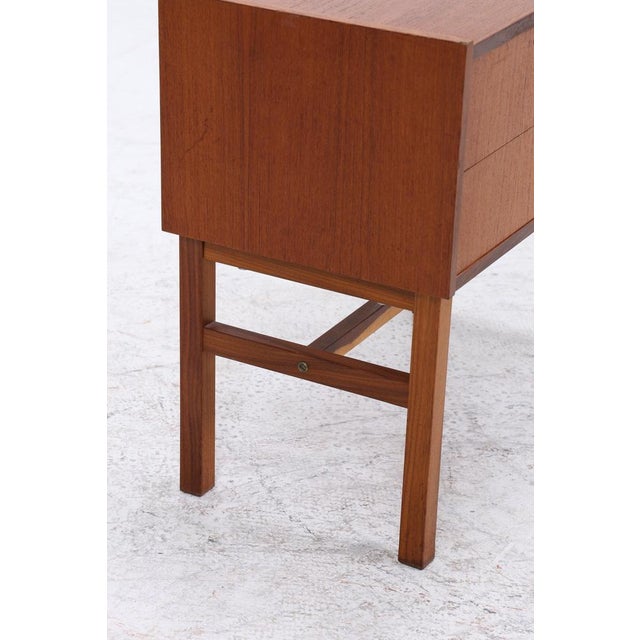 Vintage Danish Teak Chest of Drawers, 1960s For Sale - Image 11 of 14
