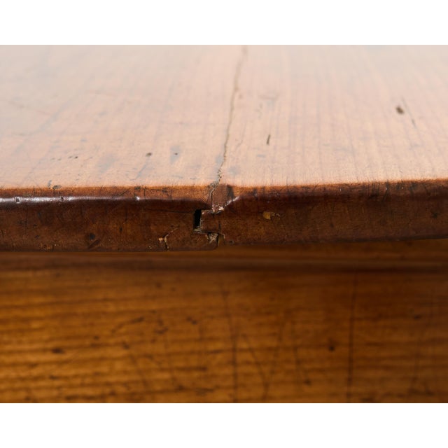 19th Century Country French Fruitwood Console Table Server 6 Ft. For Sale - Image 18 of 18