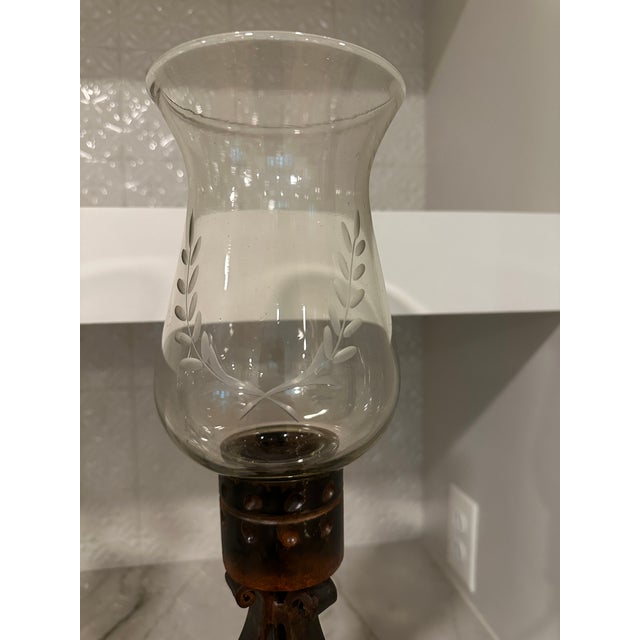 1990s Pair of Vintage Jan Barboglio Candle Holders For Sale - Image 5 of 11