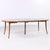 Harvey Probber Mid Century Bleached Mahogany Expanding Saber Leg Dining Table With 4 Leaves For Sale - Image 10 of 11