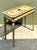Dark Green Vintage 1992 Hand Painted Swan Console Table For Sale - Image 8 of 14