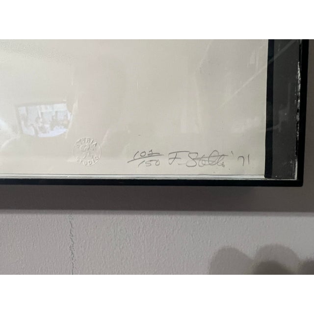 Frank Stella Frank Stella Screen Print, Angriff, 1971 For Sale - Image 4 of 4