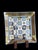 Offered is a vintage Georges Briard GBG17 pattern plate made in New York City circa 1960-1970, of clear glass with 22K...