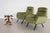 1960s Vintage Italian Lounge Chairs in Green Velvet, 1960s, Set of 2 For Sale - Image 5 of 16