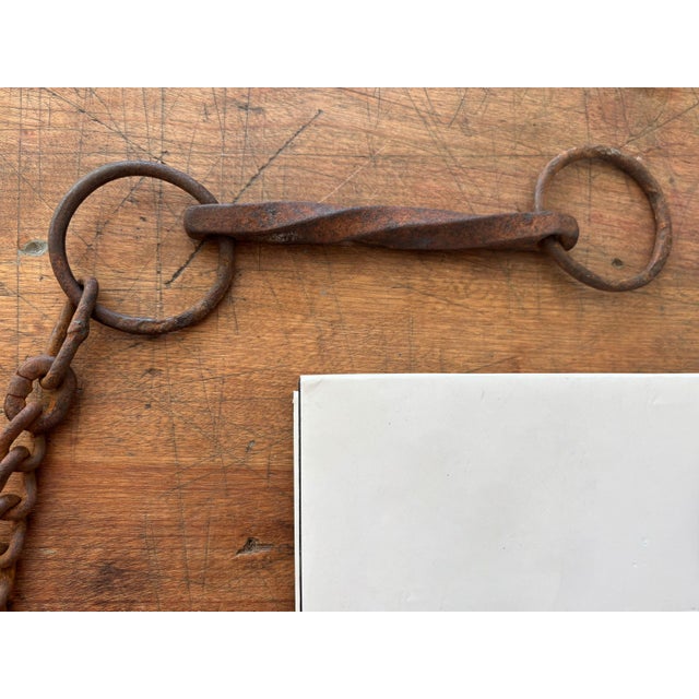 1900s Antique Horse Bits, Set of 2 For Sale - Image 4 of 9
