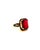 Bochic “Orient” Vintage Ruby & Diamond Cocktail Ring 18K Gold & Silver For Sale - Image 10 of 12