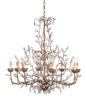 Currey & Company Crystal Bud Chandelier