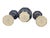 Vintage Three-Piece Delft Blue Garniture Set from Royal Delft, 1972, Set of 3 For Sale - Image 9 of 10
