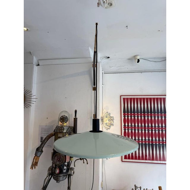 Adjustable Wall Lamp with Metal and Brass from Stilnovo, Italy, 1950 For Sale - Image 9 of 12