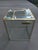 Metal Vintage 1980s 24k Gold Leaded Beveled Glass Wastebasket & Tissue Box Cover For Sale - Image 7 of 12