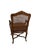 Late 20th Century Pair of Louis XV–Style Caned Back Armchairs For Sale - Image 4 of 5