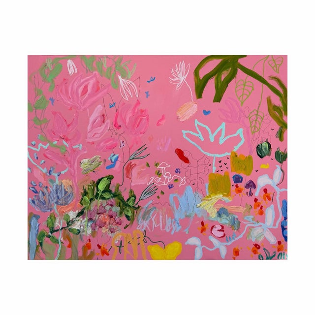 Abstract Ak Hardeman - Original Abstract Painting - “Love” For Sale - Image 3 of 3