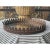 Large Vintage Italian Tole Acanthus Leaf Round Mirrored Tray / Mirrored Plateau / Round Mirrored Cocktail Tray For Sale - Image 12 of 17
