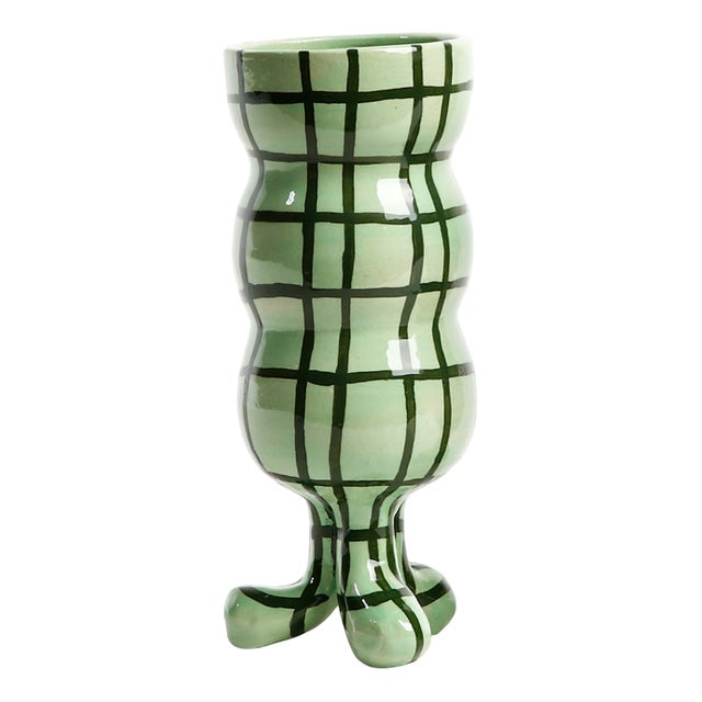 Wobbly Cocktail Goblet by Hannah Simpson For Sale