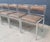 1970s Set of Six Chrome Dining Chairs, 1970s For Sale - Image 5 of 13