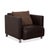 Model 6300 Armchair in Brown Leather from Rolf Benz For Sale - Image 15 of 15