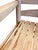 Late 20th Century Handcrafted Hickory Ladder Back Rocking Chair For Sale - Image 9 of 11
