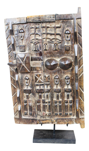 Dogon Granary Door on Stand