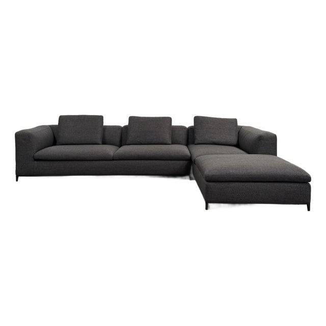 B & B Italia Michele Club Sectional Sofa For Sale
