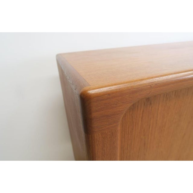 Brown Teak Sideboard from Dyrlund, 1960s For Sale - Image 8 of 9