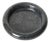 Round Bowl or Ashtray in Black Carnico Marble attributed to Angelo Mangiarotti, Italy, 1970 For Sale