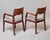 Art Deco Pair of Art Deco Style Mahogany Armchairs For Sale - Image 3 of 12