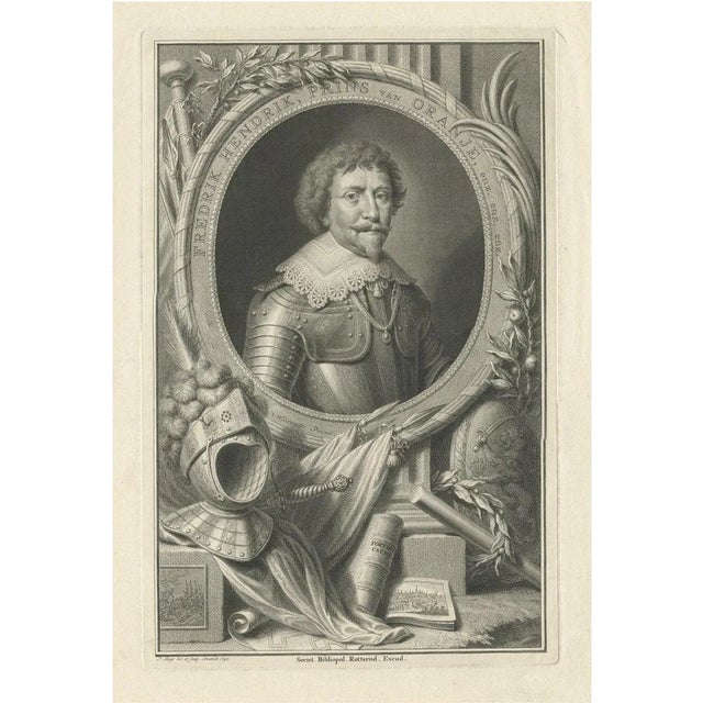 Pieter Tanje, Prins van Oranje enz. enz. enz, 1749, Print For Sale