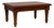 20th Century French Wooden Pedestal Table With Geometric Top For Sale