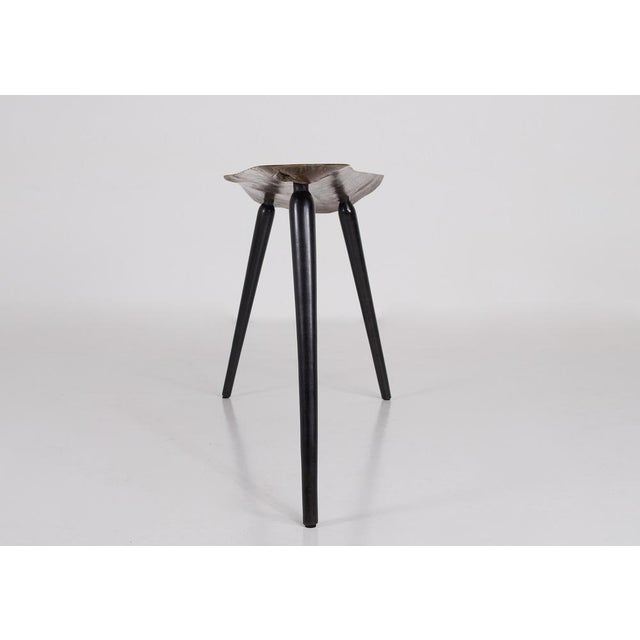 1950s Wabi-Sabi Tripod Coffee Table, 1950s For Sale - Image 5 of 12