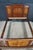 Antique Edwardian Neoclassical Style Mahogany Fruitwood Inlaid Bed Frame For Sale - Image 10 of 18