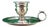 Plain Silver Paddle with Applications and Friezes on the Base For Sale
