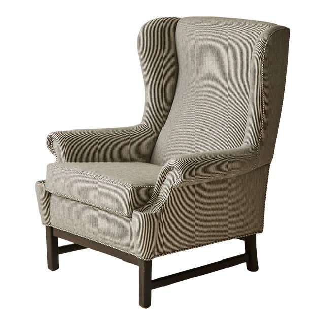 Svenskt Tenn 3543 "Oxford" Ear Flap Armchair, Ragnar Helsén, 1960's. For Sale