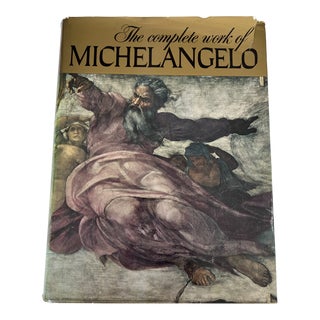 Vintage the Complete Works of Michelangelo Book For Sale