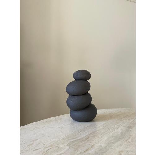 Modder Allowing Herself Ceramic Sculpture by Françoise Jeffrey Dimensions: W 19 x 10 cm Materials: stoneware piece, black,...