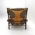 Wood Arne Norell ‘Inca’ Leather Chairs and Ottoman, 1970 For Sale - Image 7 of 10