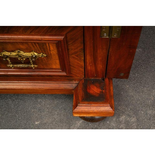 19th Century Gründerzeit Mens Chest of Drawers in Walnut For Sale - Image 18 of 18