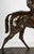Mid 19th Century Mid 19th Century Pierre-Jules Mêne Style Equestrian Bronze Sculpture of Rider on Horse With Rouge Marble Base For Sale - Image 5 of 10