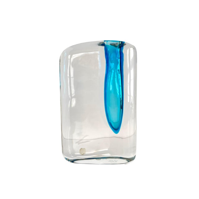 Asti Vintage Murano Sommerso Vase Signed Maurizio Asti for Ars Cenedese For Sale - Image 4 of 10