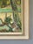 Textile Mid-Century Modern 'Autumn Meadow' Vintage Original Landscape Oil Painting, Framed For Sale - Image 7 of 11