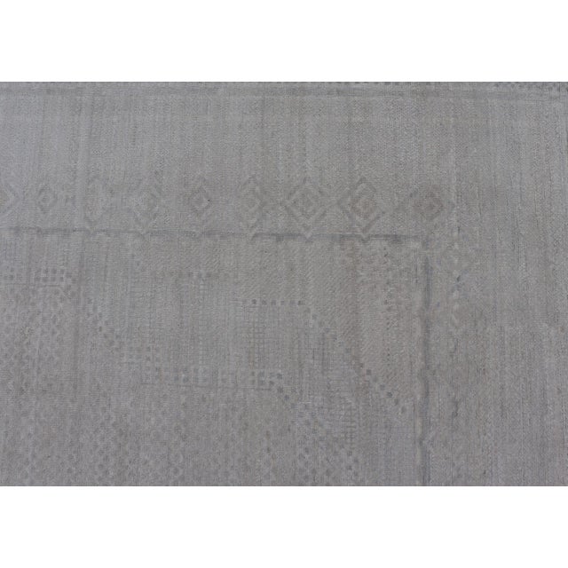 Cream Contemporary Khotan Rug by Keivan Woven Arts, 9'0 X 12'7 For Sale - Image 8 of 11