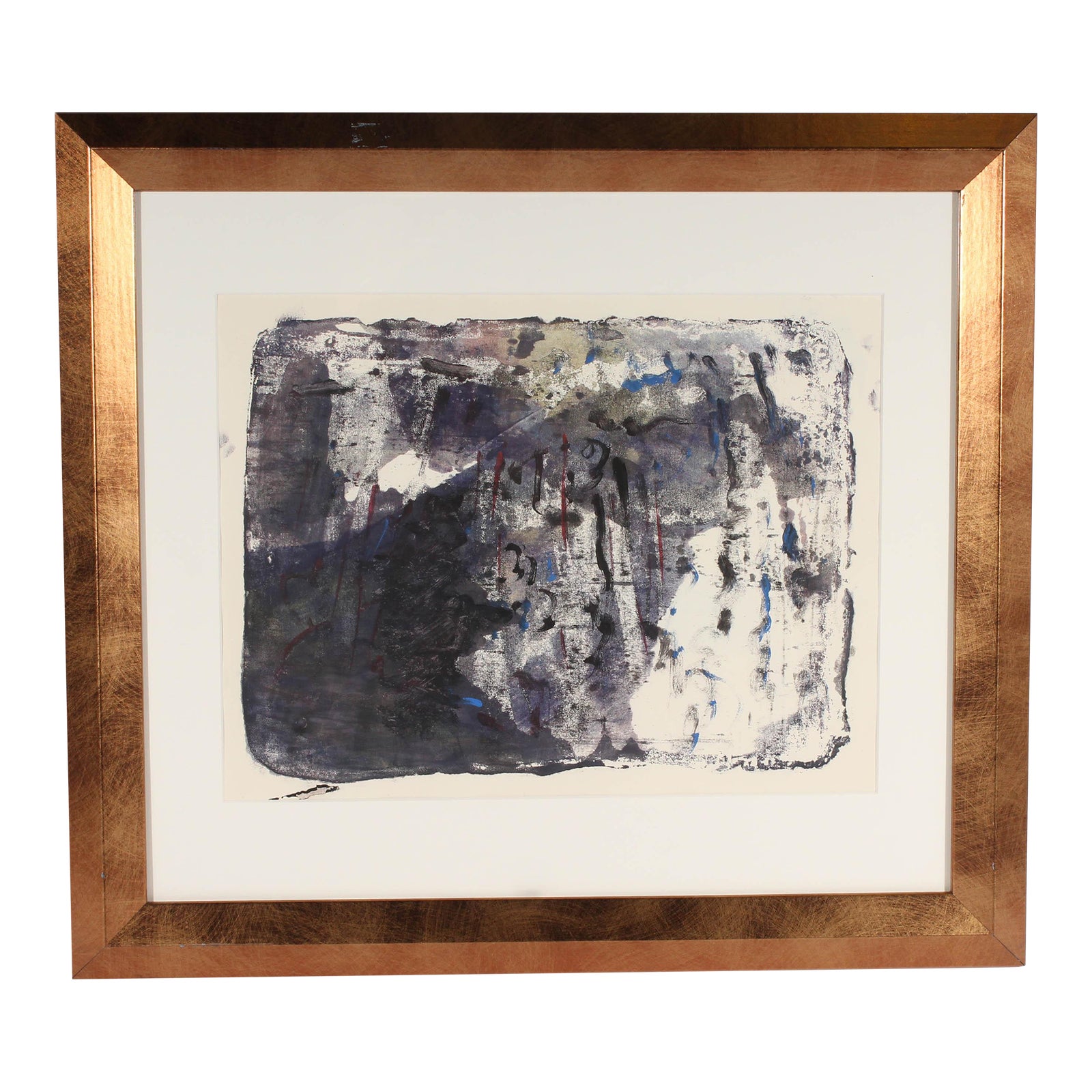 Abstract Serigraph by Paul Chidlaw | Chairish