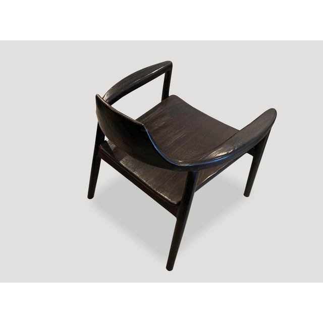 Andrianna Shamaris Midcentury Couture Chairs - Set of 4 For Sale - Image 4 of 18