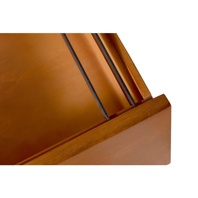 Mission Oak 2 Drawer Lateral File Cabinet - Michael's Cherry Stain For Sale - Image 9 of 11